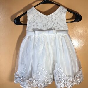 White Lace Baby Dress